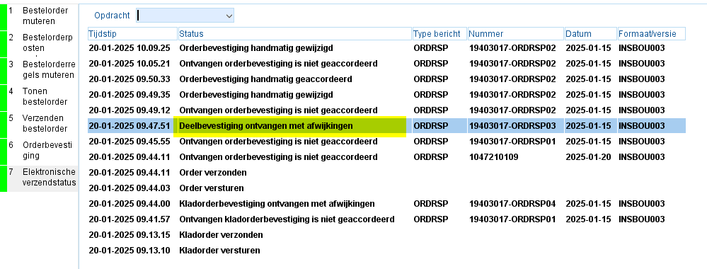 deelbevestigingen